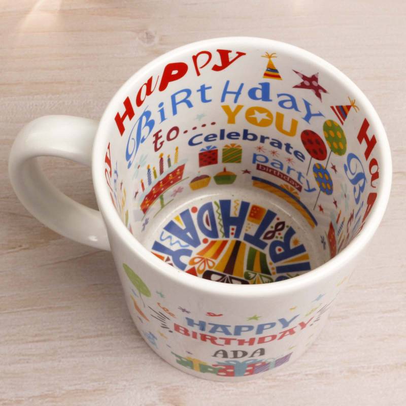 Happy Birthday Celebration - Personalised Mug