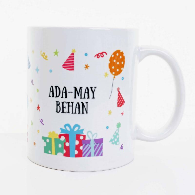 Happy Birthday Celebration - Personalised Mug