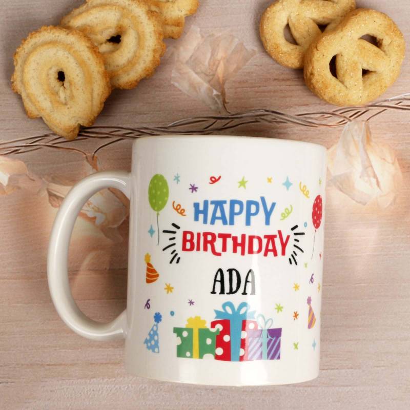 Happy Birthday Celebration - Personalised Mug