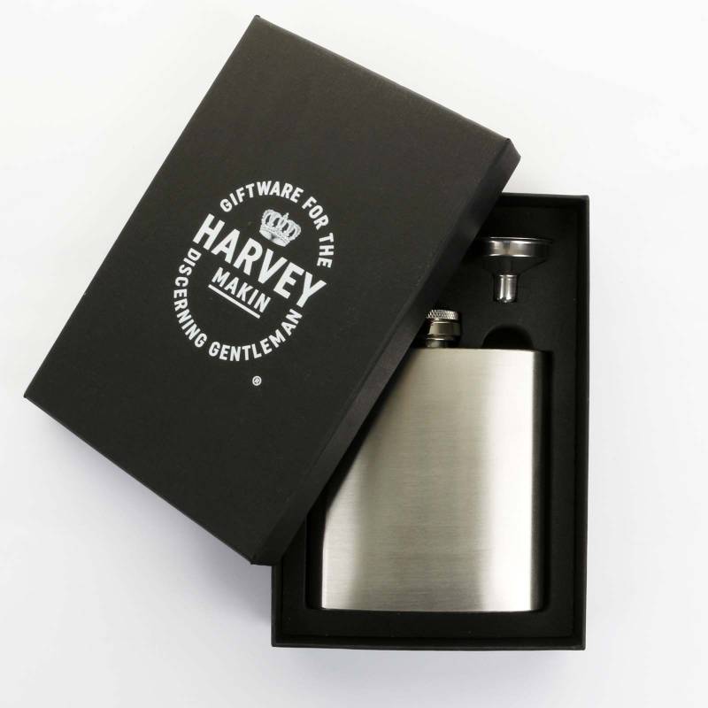 Personalised Engraved Hip Flask & Funnel