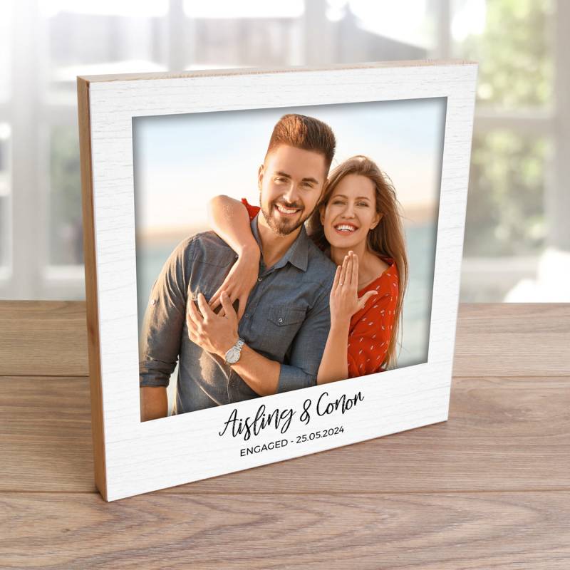 Any Photo and Text - Wooden Photo Blocks