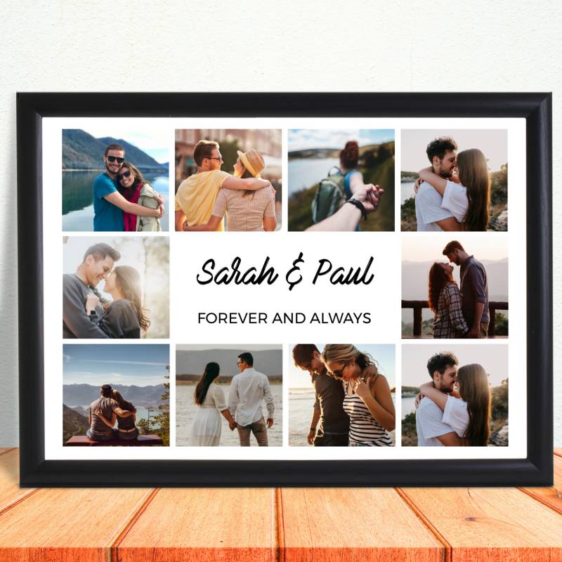 Any Text, Photo Collage - Personalised Poster_DUPLICATE