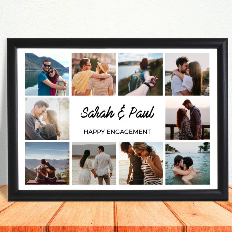 Any Text, Photo Collage - Personalised Poster_DUPLICATE