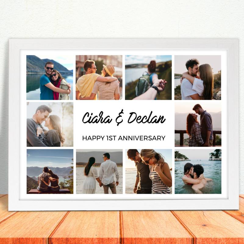 Any Text, Photo Collage - Personalised Poster_DUPLICATE