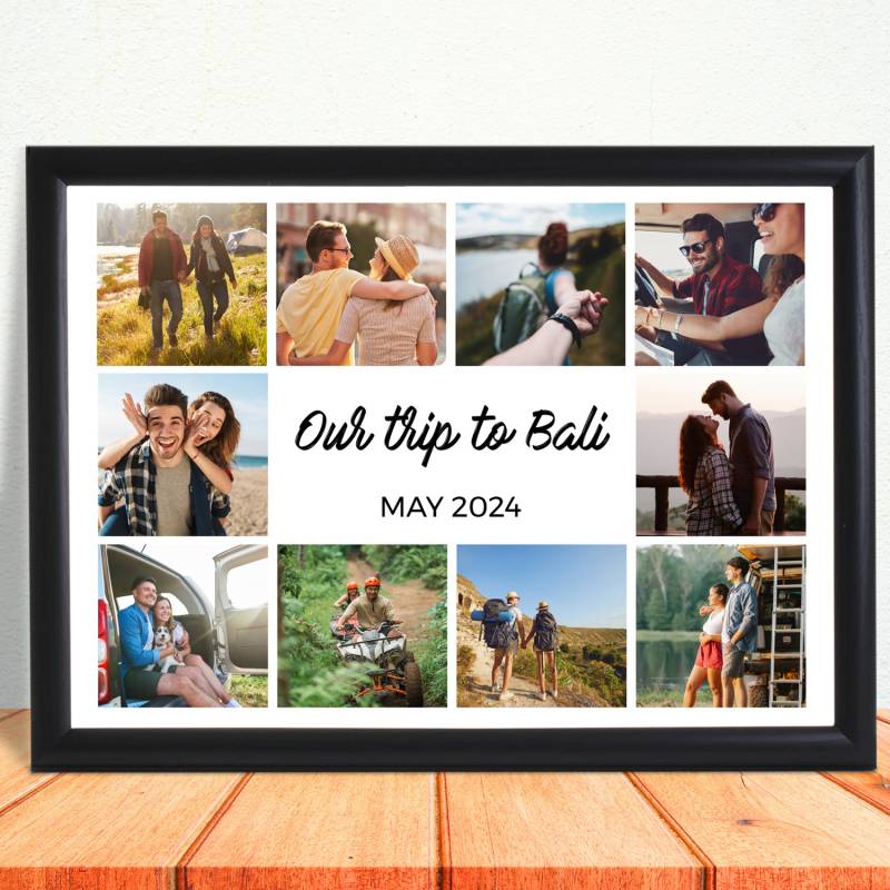 Any Text, Photo Collage - Personalised Poster_DUPLICATE