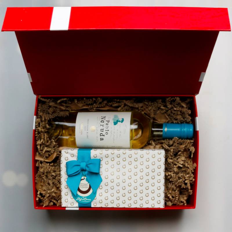 White Wine & Chocolate Gift Hamper_DUPLICATE