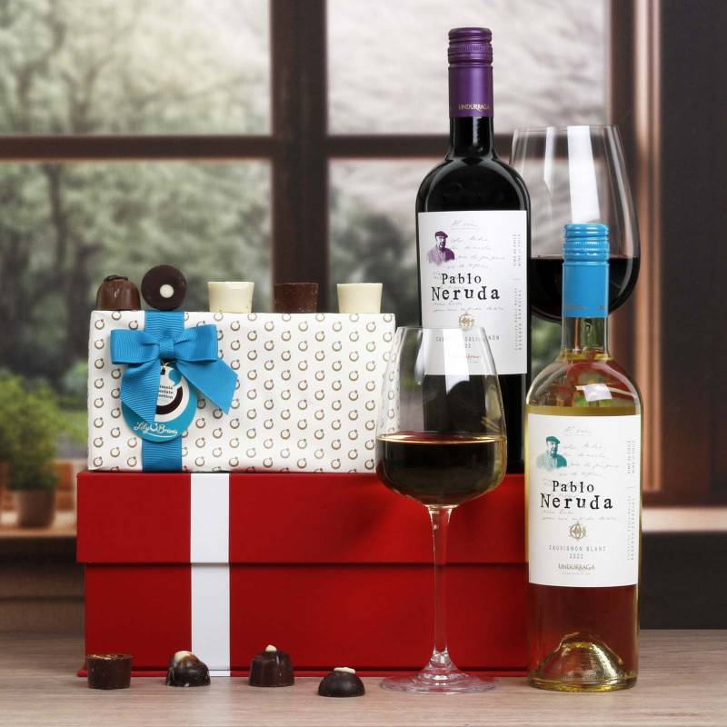 Double Mixed Wine & Choc Hamper