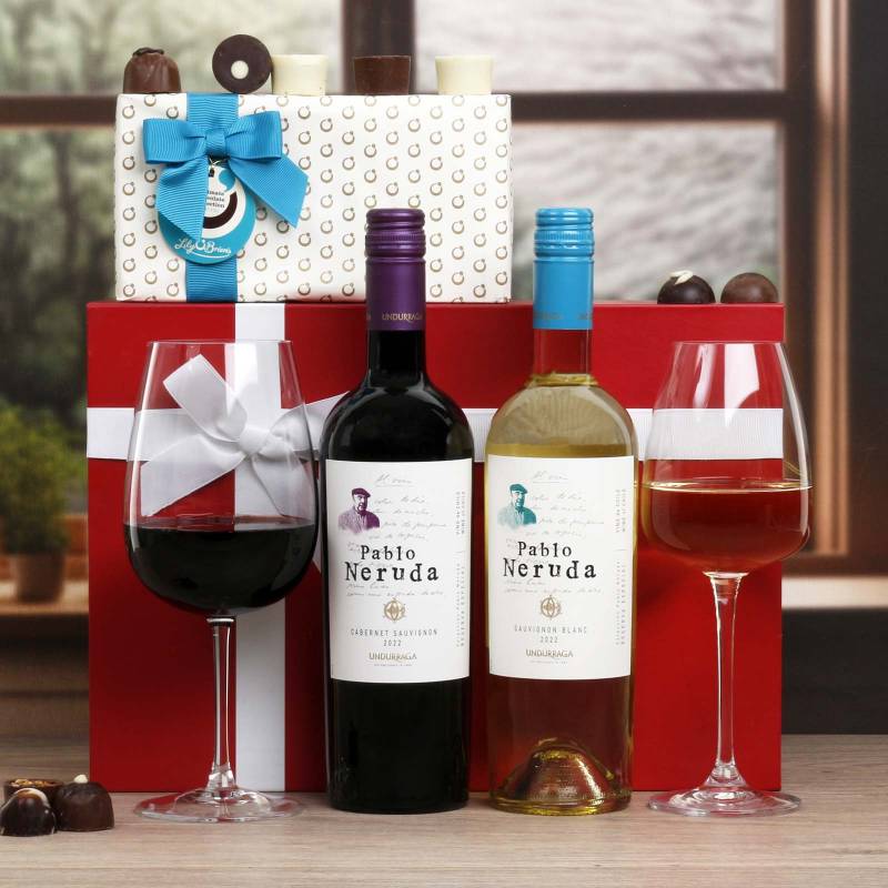 Double Mixed Wine & Choc Hamper