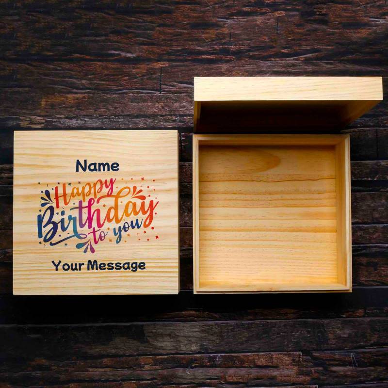 Happy Birthday Keepsake Gift Box