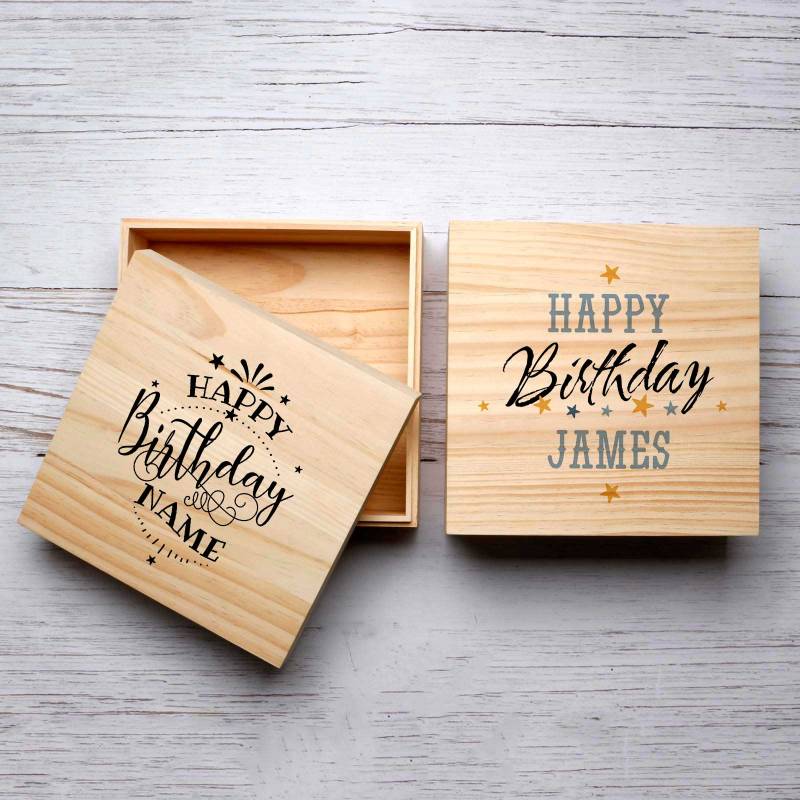 Happy Birthday Keepsake Gift Box