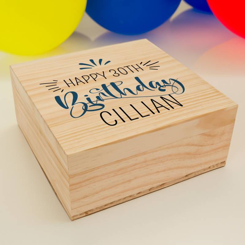 Happy Birthday Keepsake Gift Box