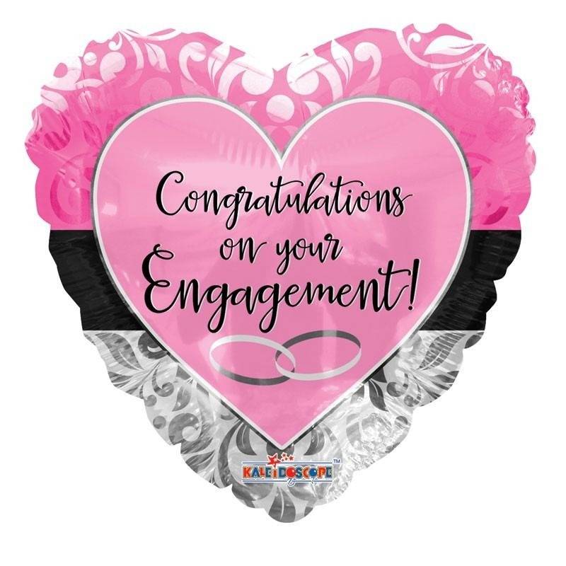 Congratulations On Your Engagement ! Balloon in a Box