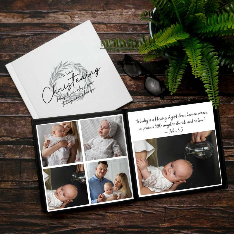 On your Christening Personalised Photo Book