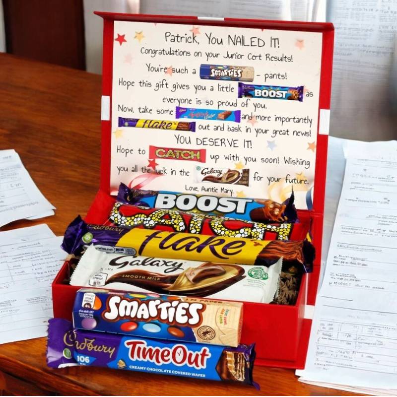 On Your Junior Cert Results - Novelty Chocolate Box