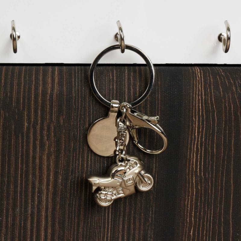 Motorcycle Keyring - Engraved