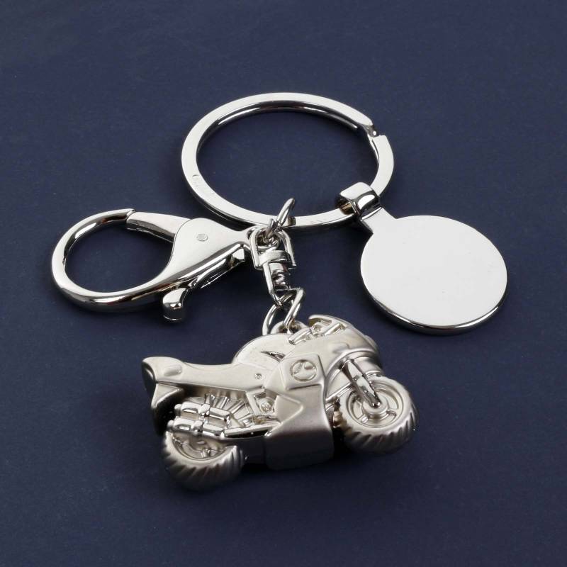 Motorcycle Keyring - Engraved