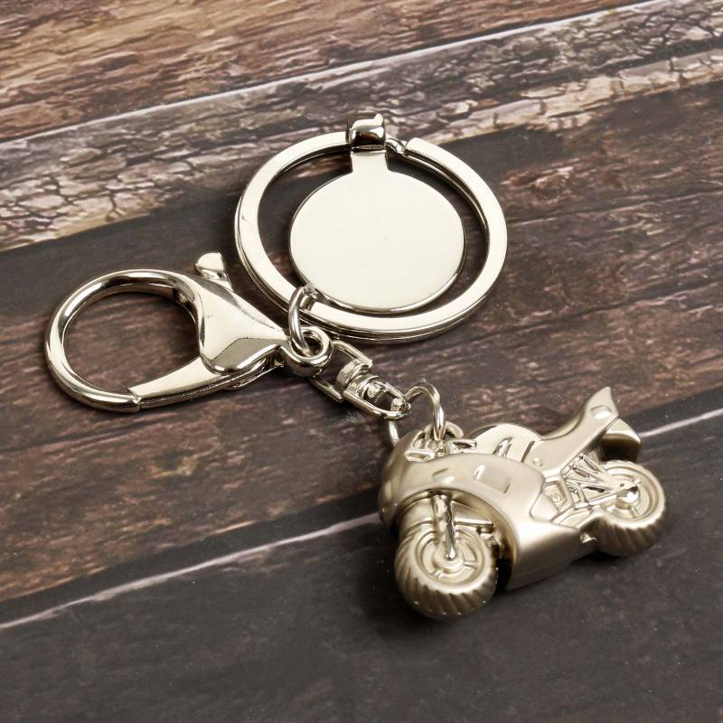 Motorcycle Keyring - Engraved