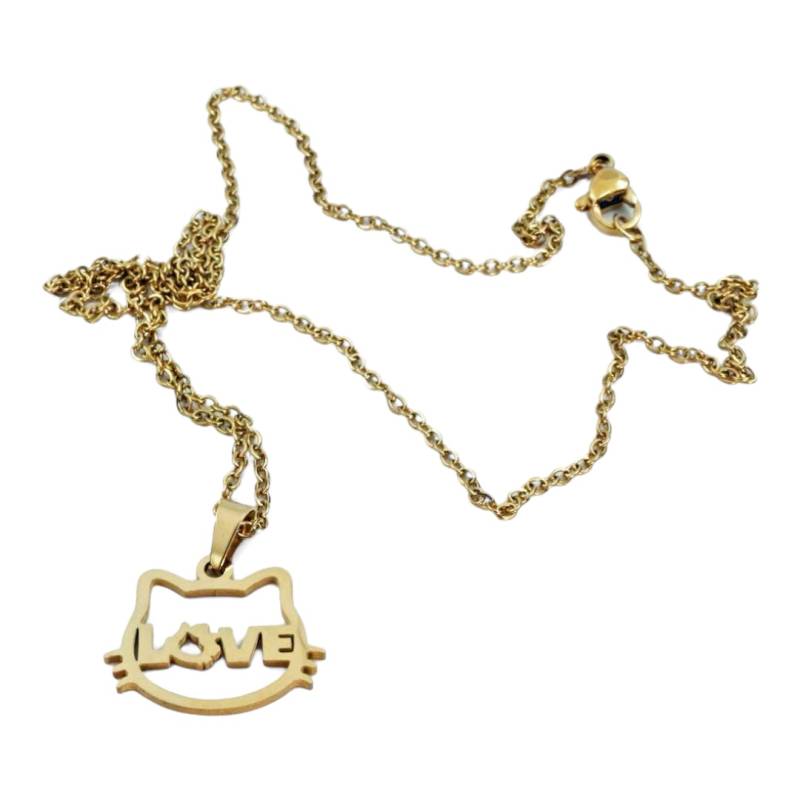 Kitty Cat Love Necklace & Earrings