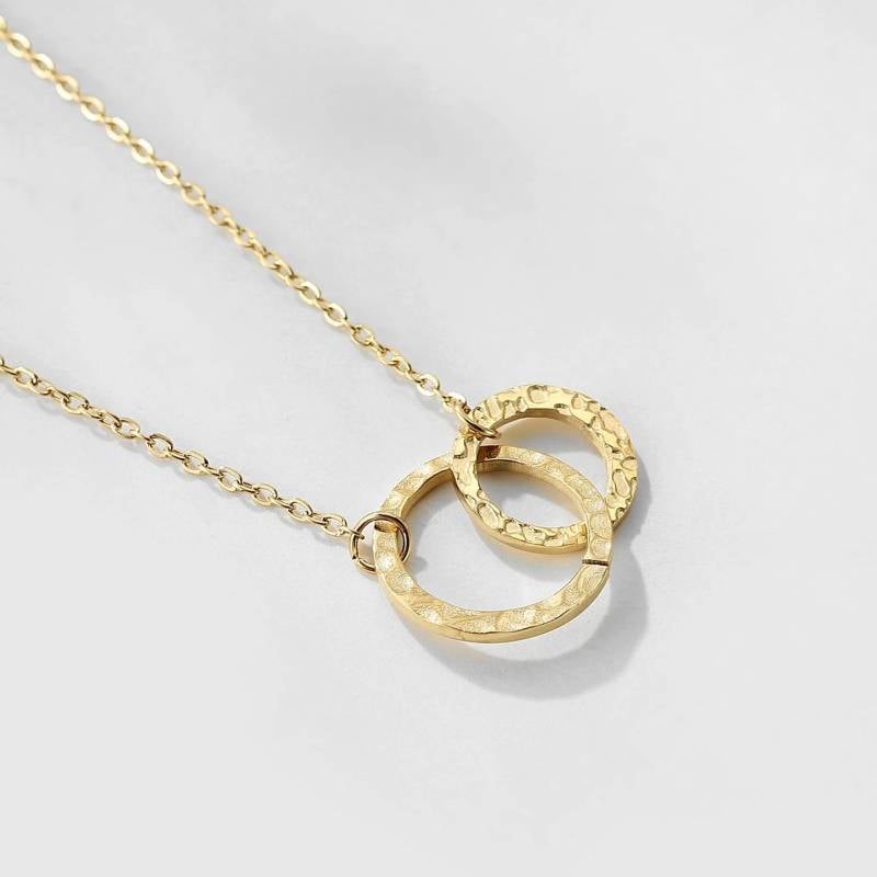 Gold Interlink Necklace