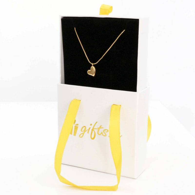 Gold Plated Heart Deliacte Necklace