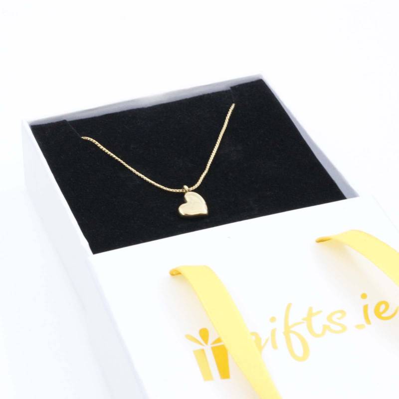 Gold Plated Heart Deliacte Necklace