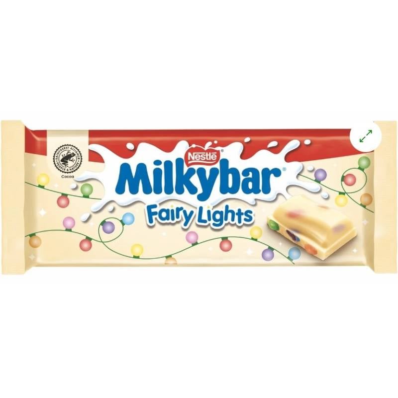 Milkybar Fairy Lights Block 100g