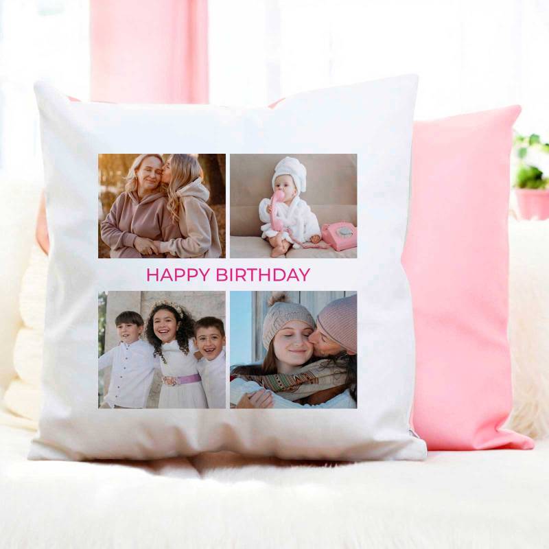 Personalised French Velvet Scatter Cushion