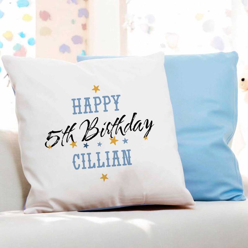 Personalised French Velvet Scatter Cushion