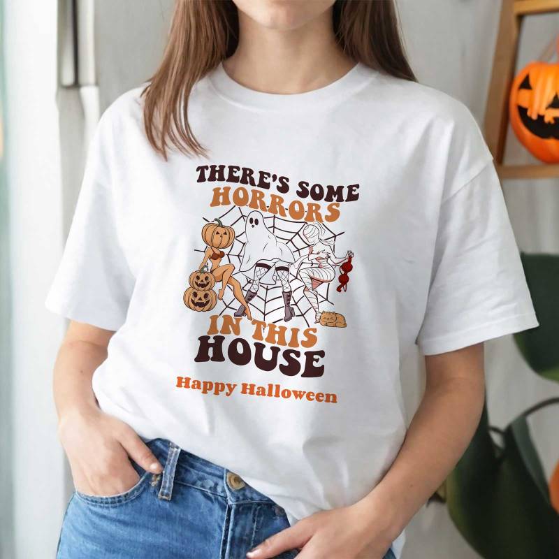 There's Some Horrors in the House - Personalised T-Shirt