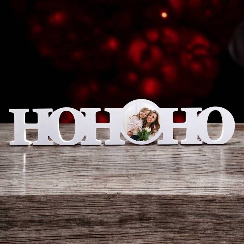 Personalised Photo HOHOHO Sign