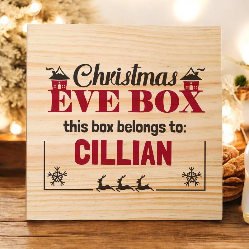 Personalised Christmas Bubbles Gift Box