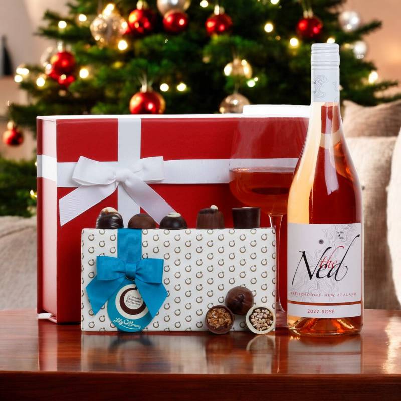 Rosé Wine & Chocolate Gift Hamper