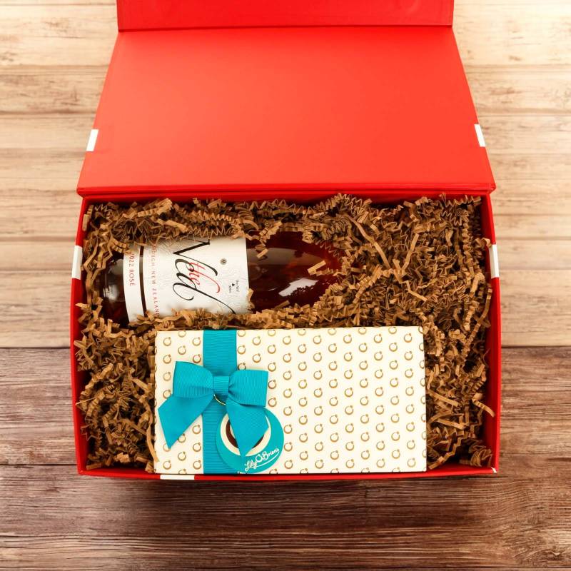 Rosé Wine & Chocolate Gift Hamper