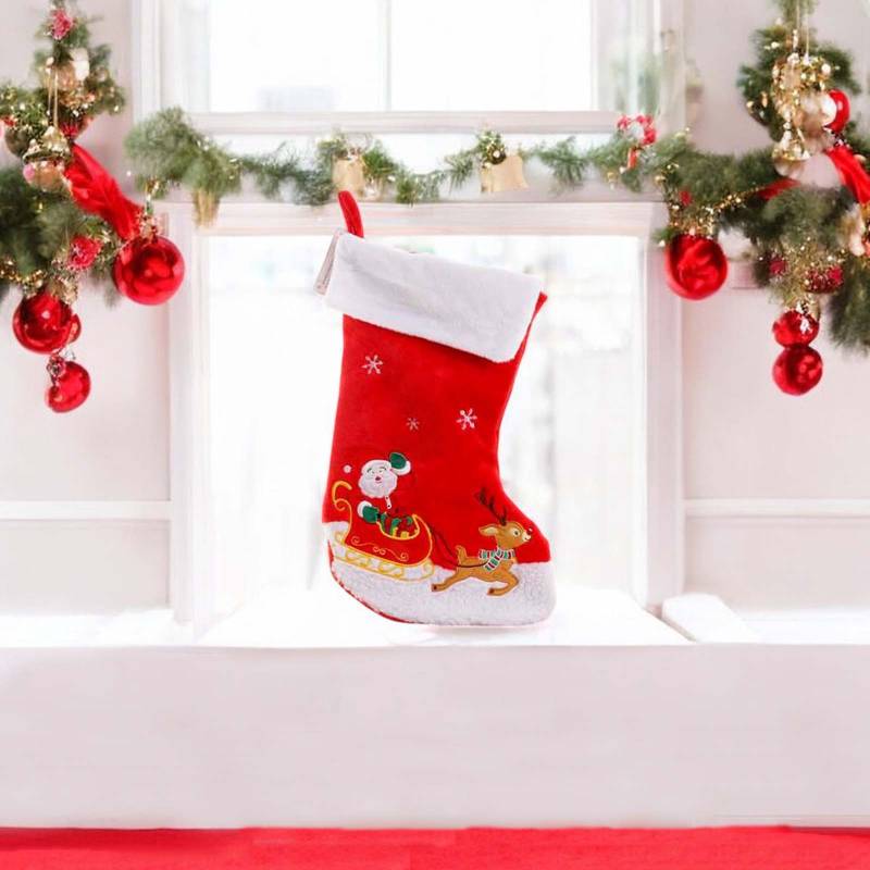 Santa Sleigh Personalised Stocking