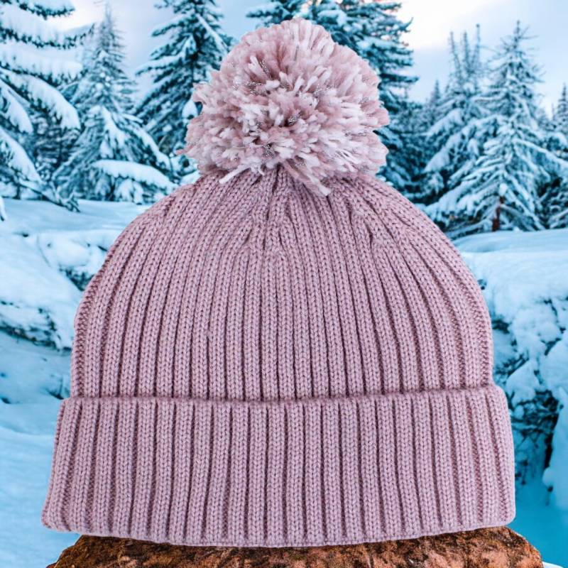 Kids Novelty Interchangeable Pom Pom Hat