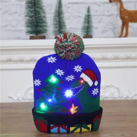 Christmas Gifts Novelty Light Up Beanie Hat