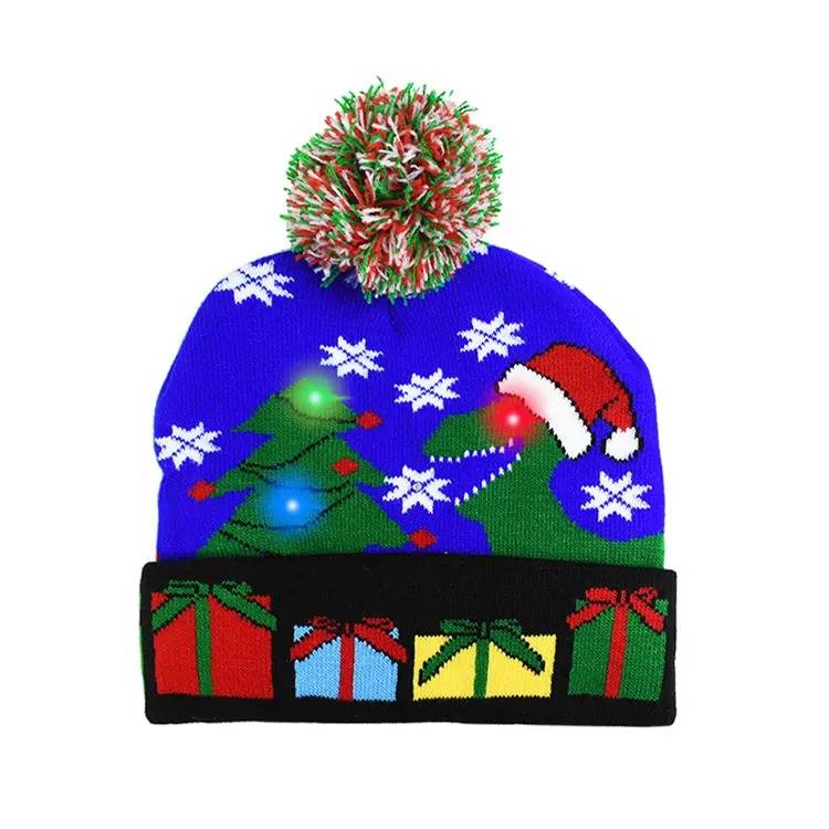 Christmas Gifts Novelty Light Up Beanie Hat