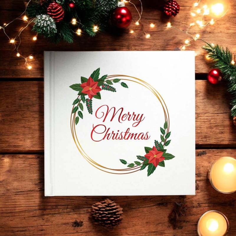 Merry Christmas Personalised Photo Book