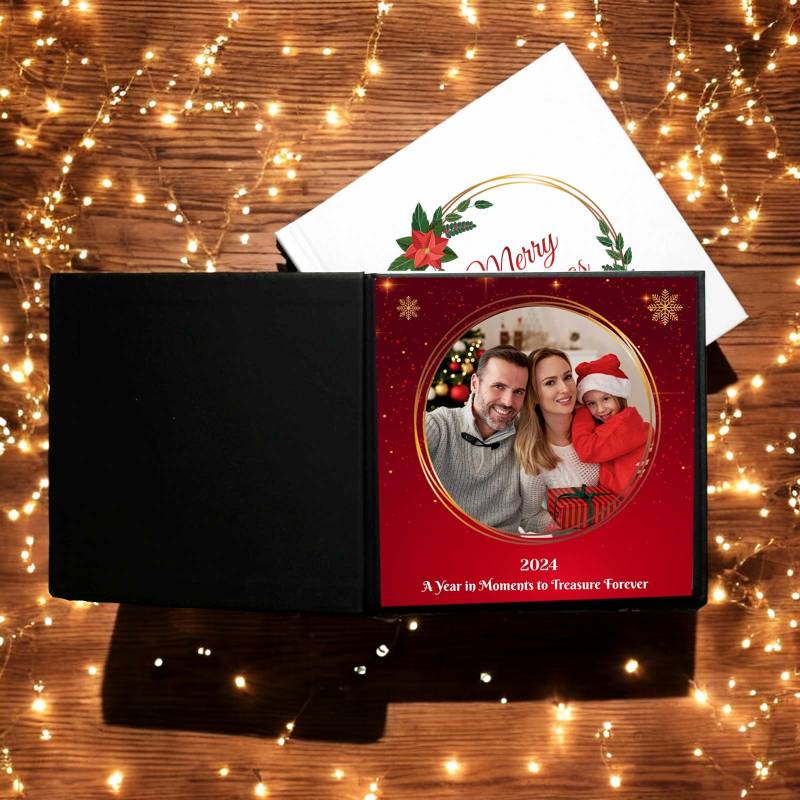 Merry Christmas Personalised Photo Book