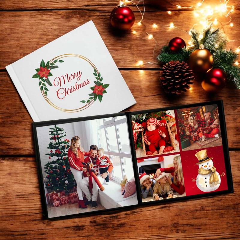 Merry Christmas Personalised Photo Book