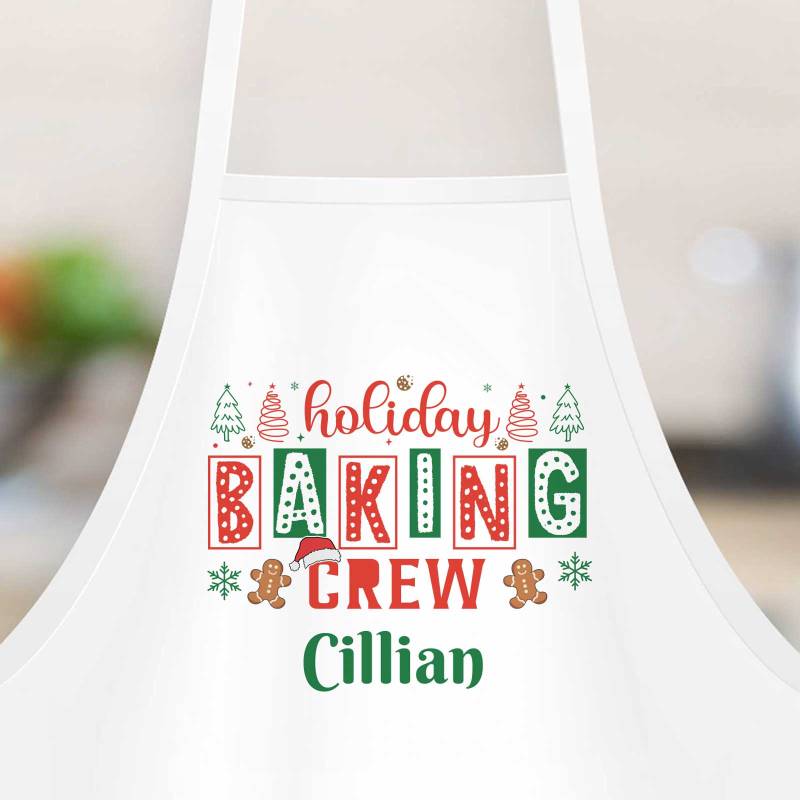 Holiday Baking Crew - Personalised Apron