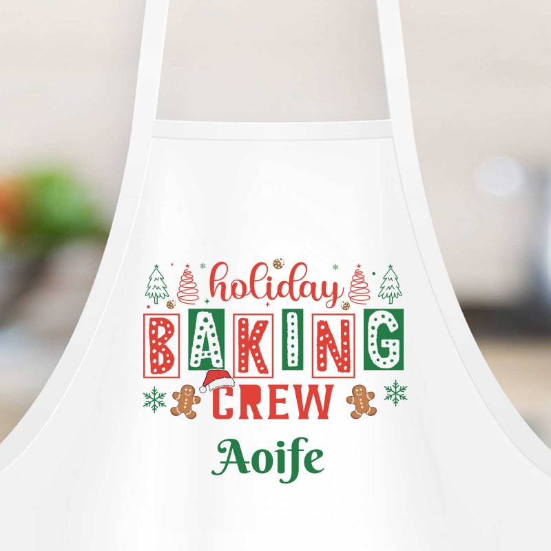 Holiday Baking Crew - Personalised Apron