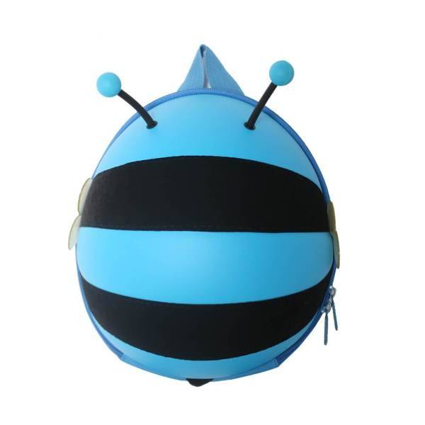 Supercute Honeybee Kids Backpack Blue