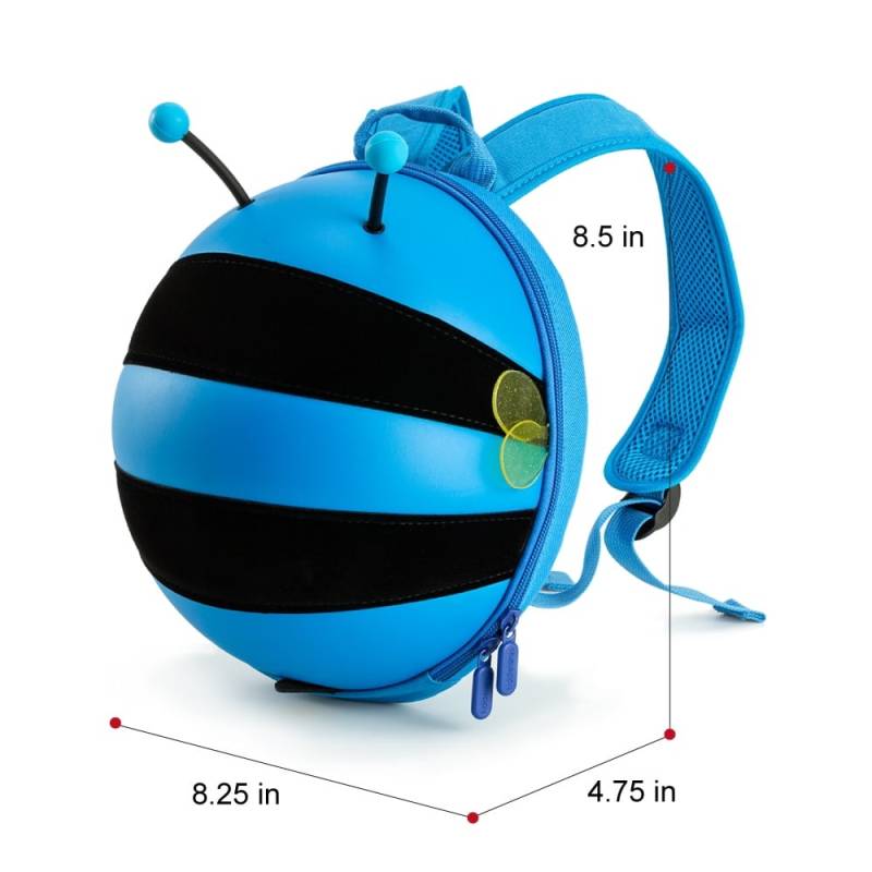 Supercute Bumblebee Kids Backpack Blue