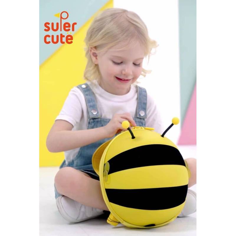 Supercute Bumblebee Kids Backpack Yellow