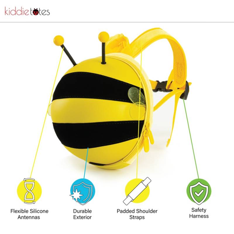 Supercute Bumblebee Kids Backpack Yellow