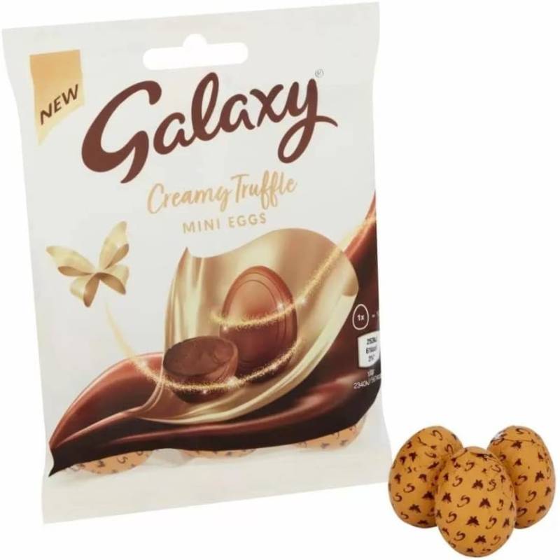 Galaxy Creamy Truffle Easter Mini Eggs 80g