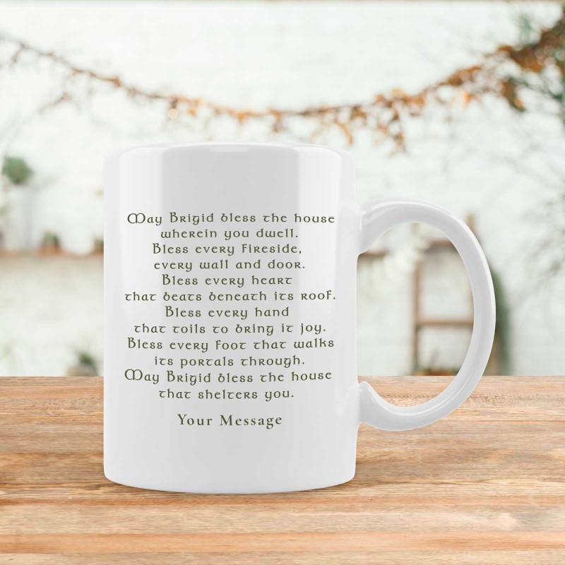 St. Brigid's Blessing - Personalised Mug