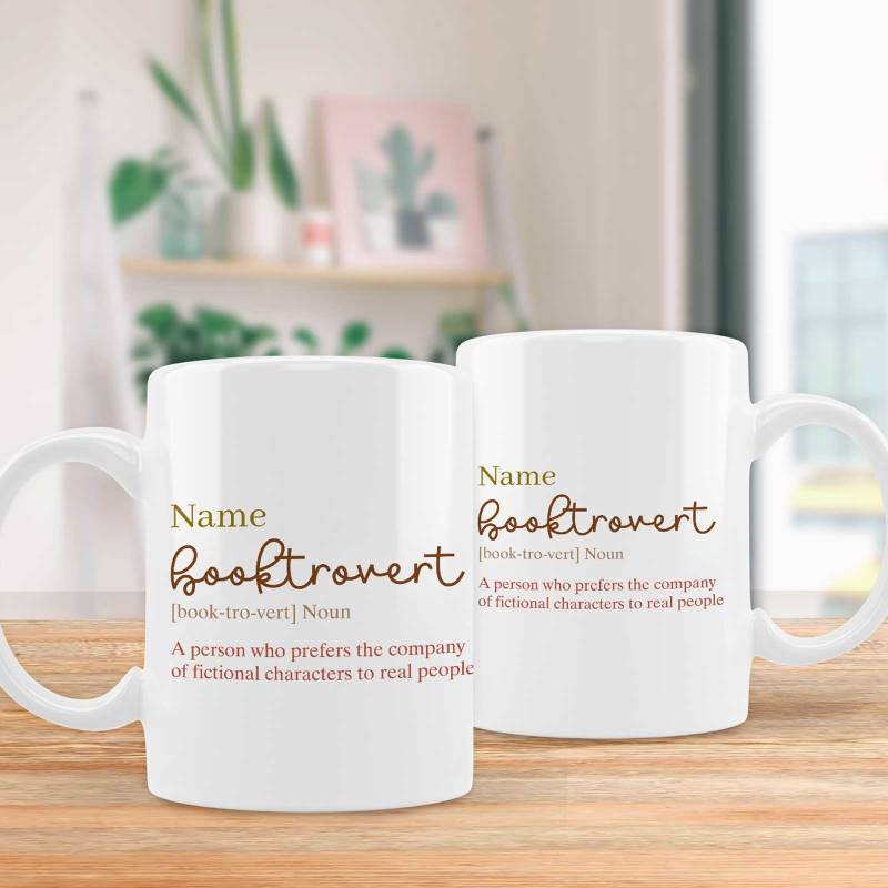 BookTrovert - Personalised Mug