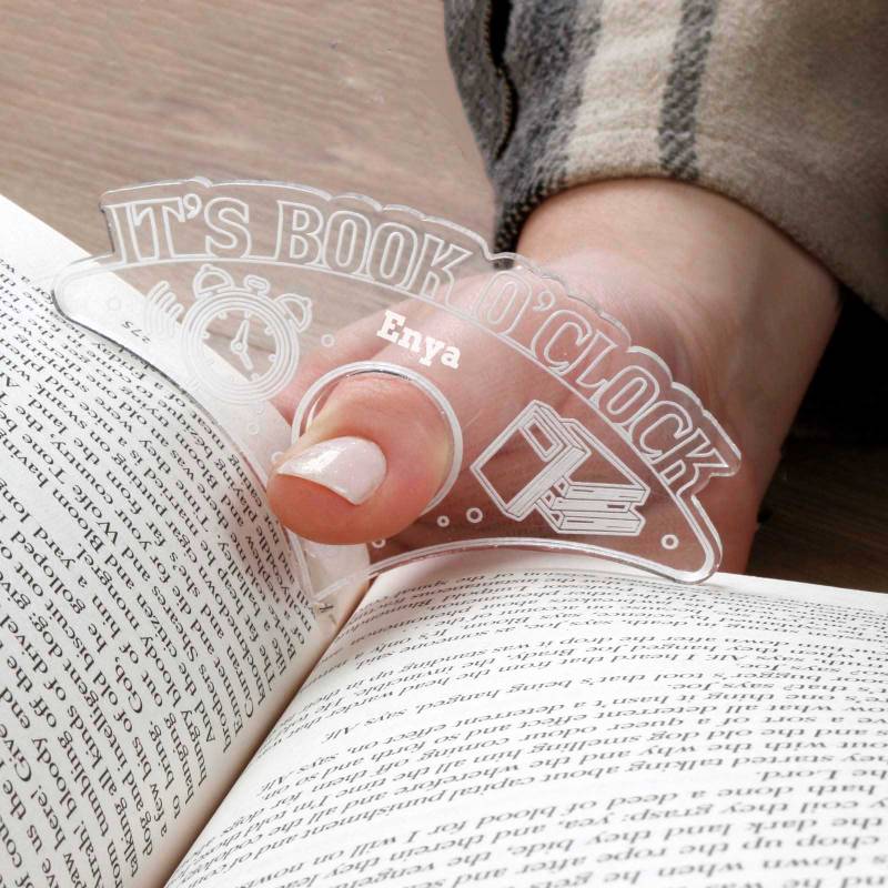 Personalised Book Page Holder